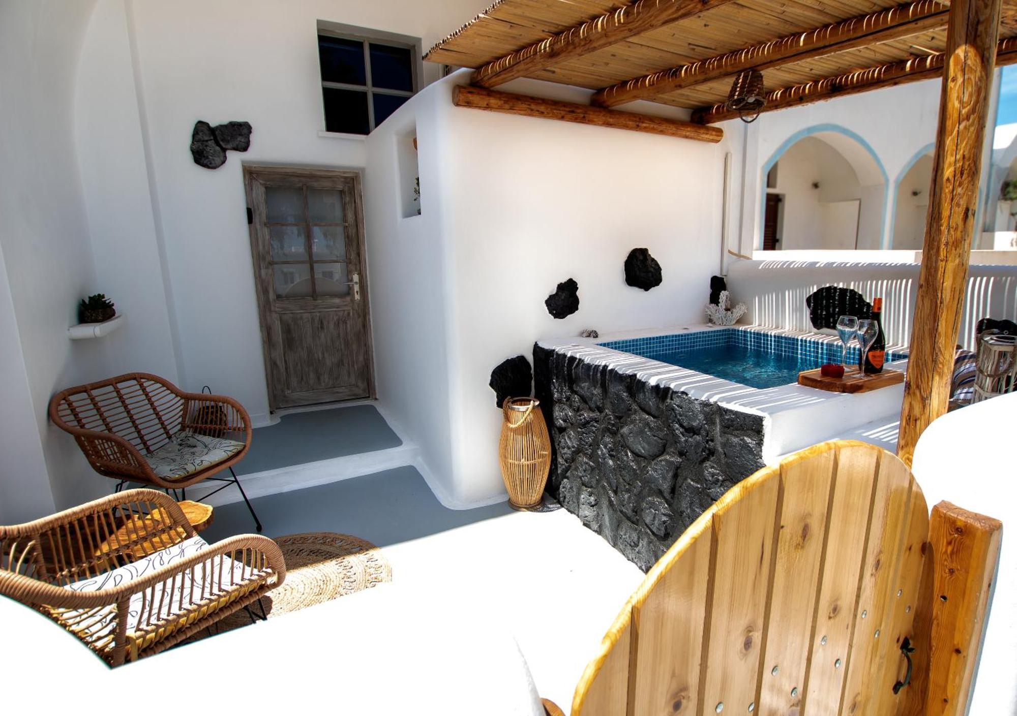 Asera Suites - Prive Jacuzzi Kamári Eksteriør bilde